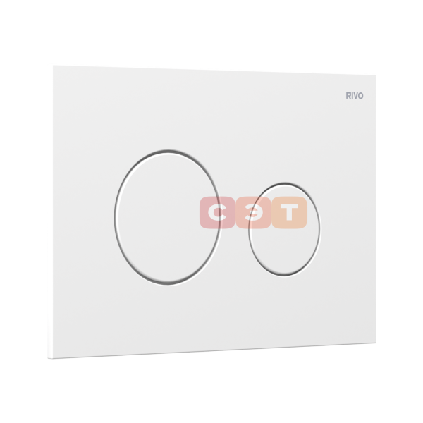 Панель смыва RIVO Touch Neo Белый матовый