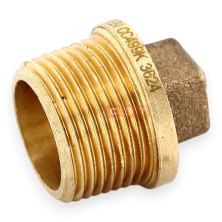 Заглушка бронзовая НР 3/4' 