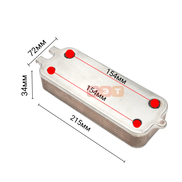 Теплообменник вторичный 87186446230-ААА