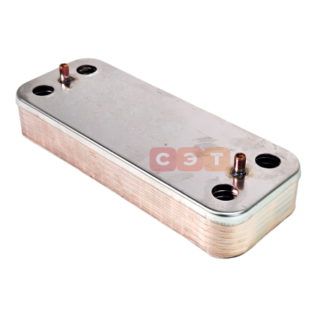 Теплообменник ГВС (вторичный) Gidex 0020119606.A