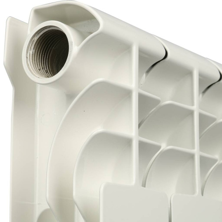 Радиатор алюминиевый секционный RAL 9016 Rommer Profi 350 (12 секций)