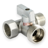 Кран шаровой ННB 1/2"х3/4" для подключения стиральных машин