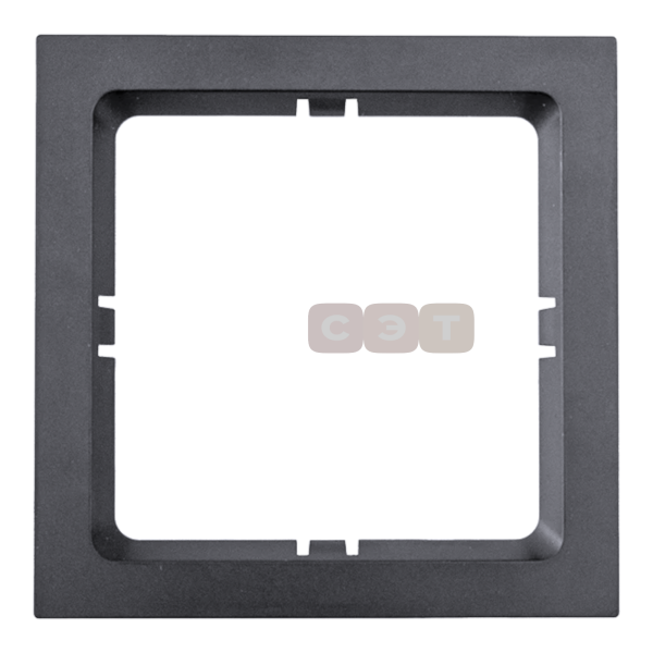Рамка для терморегуляторов EASY/E20, черная Engo  BEZEL-B