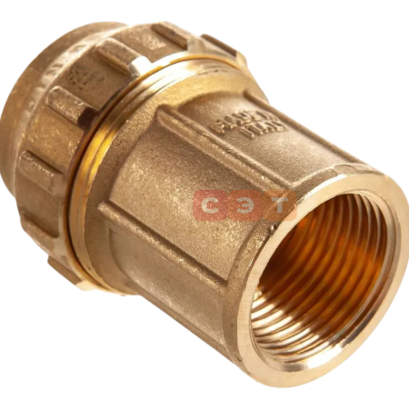 Муфта комбинированная с ВР для ПНД (латунная)  Tiemme 32х1"