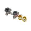 Узел нижнего подключения Exclusive Line E1/50 угловой, 1/2x3/4" c ниппелями 1/2"