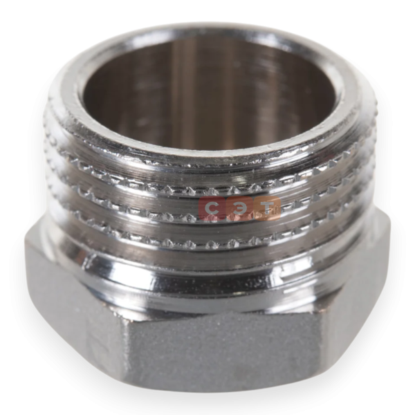 Заглушка НР латунная (никелированная)  1/2" General Fittings
