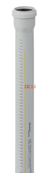 Труба раструбная бесшумная SKEM  50*2000 sDb