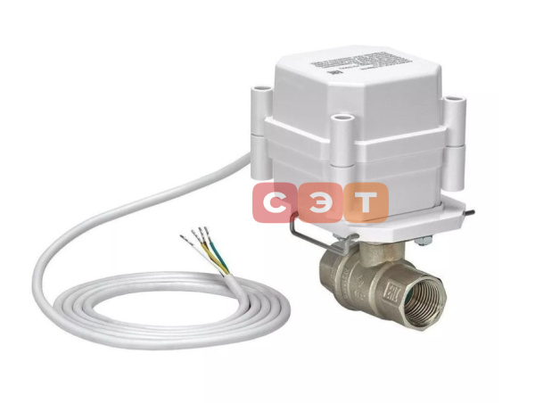Полнопроходной шаровой кран с электроприводом 12V серии Ultimate Bugatti 1/2" BS 