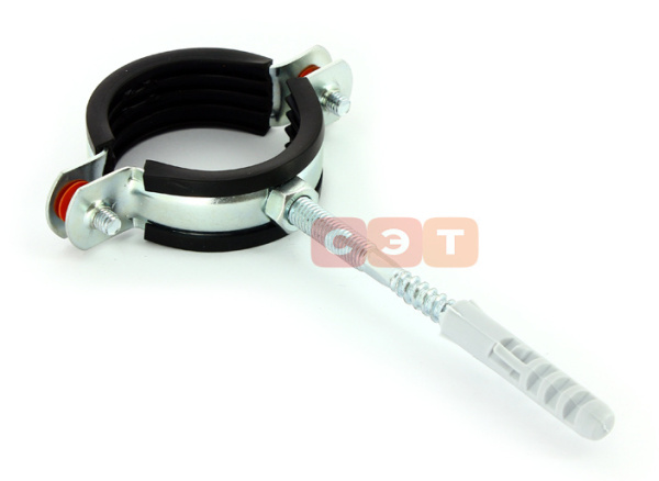 Хомут трубный (шпилька и дюбель)  1/2" (20-24 мм) Uni-Fitt