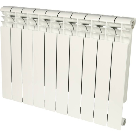 Радиатор алюминиевый секционный RAL 9016 Rommer Profi 500 (10 секций)