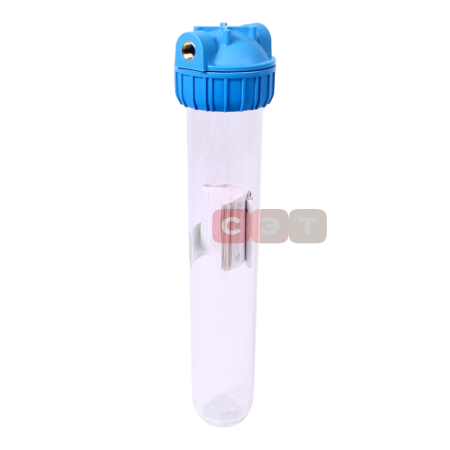 Колба фильтра 20" Plus 3/4" 3P, SX (ключ + кронштейн)