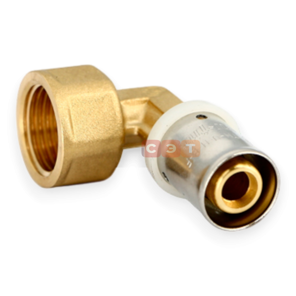 Угол пресс с ВР 16х3/4" Uni-Fitt