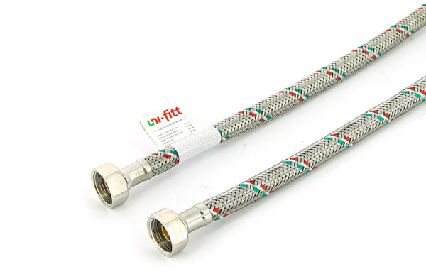 Гибкая подводка для воды В/В (1/2") длина 2 м