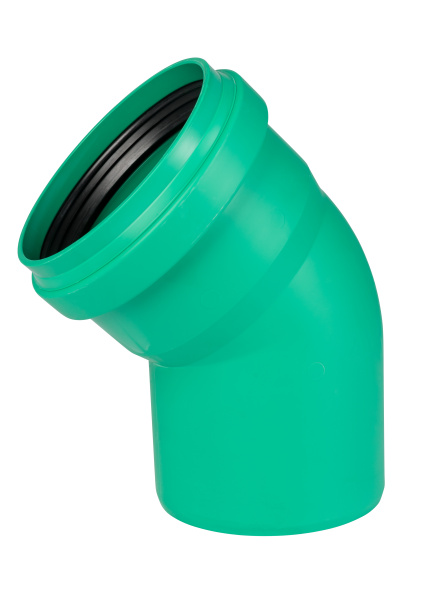 Отвод однораструбный KG2000B 160*45 гр. KG2000