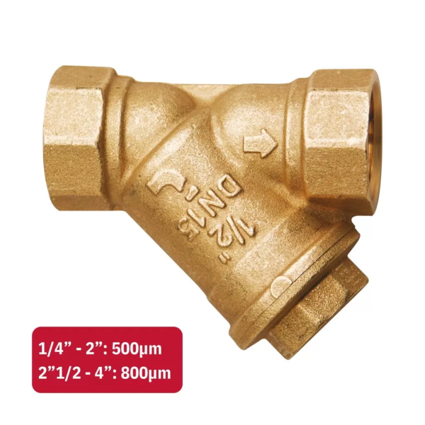 Фильтр косой (латунный)  1" Itap