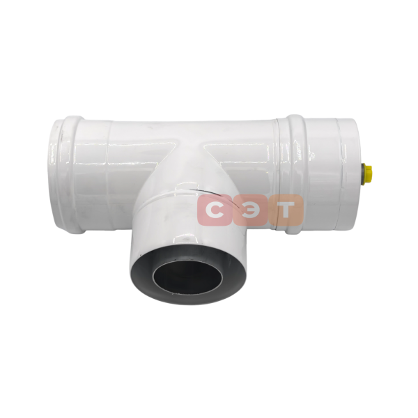 Конденсатосборник коаксиальный Т-образный Ø 60/100 мм  (для традиционных котлов)