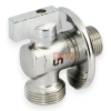 Кран шаровой НН 1/2"х3/4" для подключения стиральных / посудомоечных машин