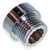 Удлинительная гайка усиленная латунная (хромированная)  1/2" х 10 General Fittings