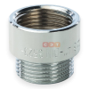 Удлинительная гайка усиленная латунная (хромированная)  3/4" х 15 General Fittings