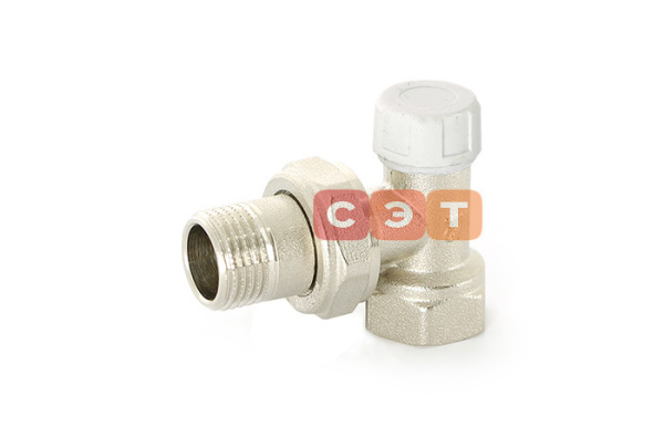 Вентиль запорный угловой  1/2"