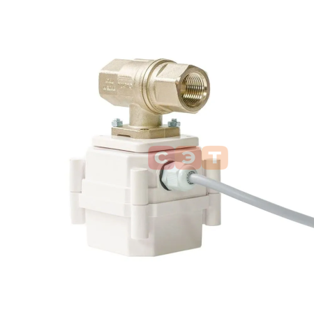 Полнопроходной шаровой кран с электроприводом 12V (серия Bonomi)  3/4"