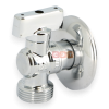 Кран шаровой НН 1/2" х 3/4" для подключения стиральных / посудомоечных машин, хромUF (Китай)
