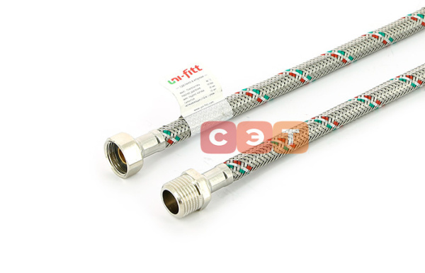 Гибкая подводка для воды Н/В (1/2") длина 0,4 м