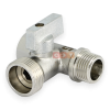 Кран шаровой ННB 1/2"х3/4" для подключения стиральных машин
