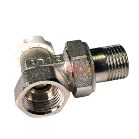 Вентиль угловой запорный Uni-Fitt  1/2" K