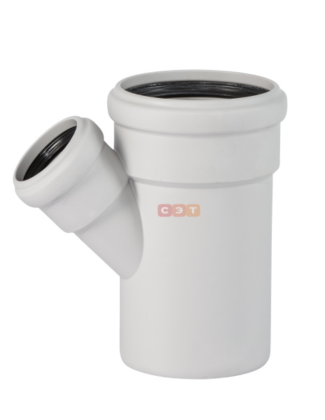 Тройник косой бесшумный SKEA 110/50*45 sDb