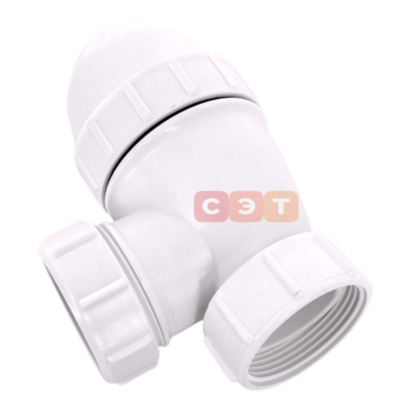 Сифон бутылочный 1 1/2 x 40 мм без выпуска, не регулир. по высоте, выход компресс. 40 мм McAlpine