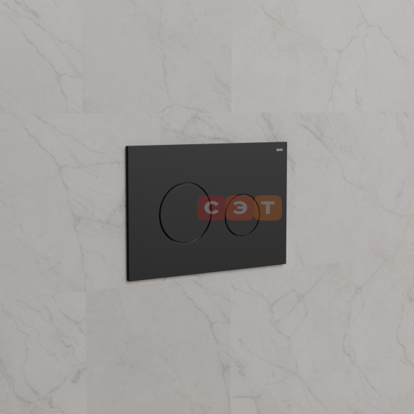 Панель смыва RIVO Touch Neo Черный матовый (matte BLACK)