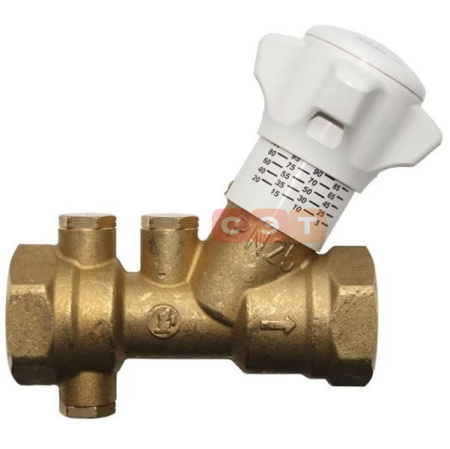 Клапан балансировочный статичный (ВР-ВР, без зонда, со сливом)   1/2"