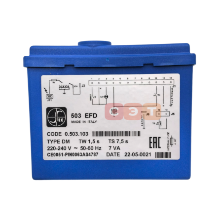 Блок (автоматика) розжига 503 EFD 0020025227