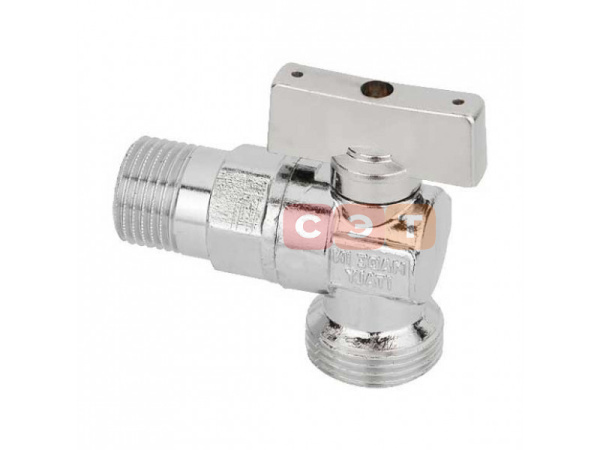 Миникран шаровой хром угловой (для бачков) НР-НР Minnesota 883 1/2"x3/4"