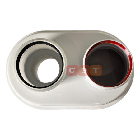 Адаптер моноблочный PPR/Al   Camino Ø 60/100 - 80/ 80 (для конденсационных котлов)