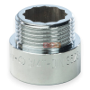 Удлинительная гайка усиленная латунная (хромированная)  3/4" х 15 General Fittings