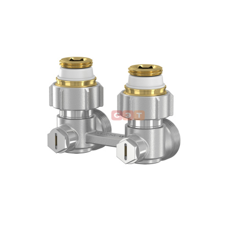 Узел нижнего подключения Exclusive Line E1/50 угловой, 1/2x3/4" c ниппелями 1/2"