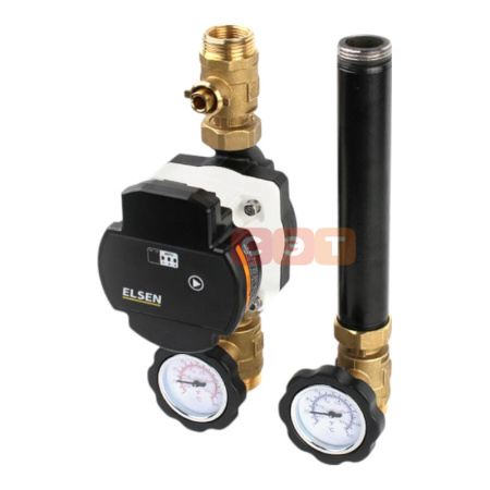 Насосная группа прямая Elsen 3/4" (без насоса)