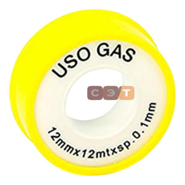 Фум для газа (ролик: 2мм х12 м х 10мм)