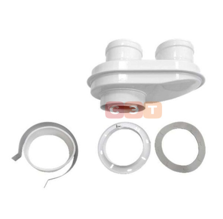 Подвижный адаптер для подключения раздельных труб