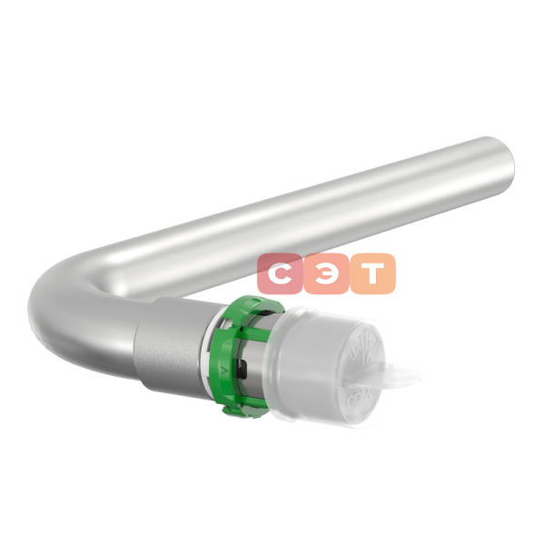 Пресс-уголок 90° для подключения радиатора SkinPress 1100mm 16x2 (латунь) COMAP