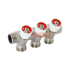 Коллектор резьбовой 1' (с вентилями)  3 выхода 3/4' EK 3 вых.