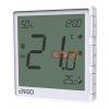 Беспроводной терморегулятор, белый, с модулем Zigbee (с аккумулятором, со встроенным датчиком влажности, с возможностью подключения датчика пола) Engo  EONE-BATW