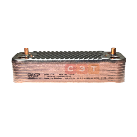 Теплообменник ГВС вторичный Immergas Mythos/ Maior/Mini 28-32kw 16 пластин AAA