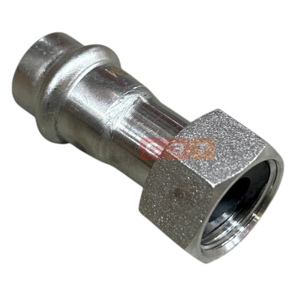 Муфта с накидной гайкой пресс нержавеющая  42 х 1 1/2"  UniFitt