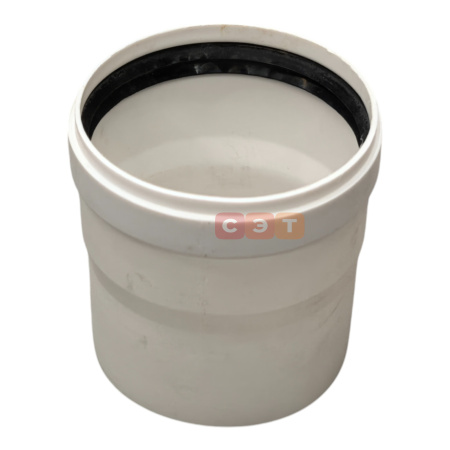 Комплект коаксиального дымохода PPR/Al   Camino Ø100/150 мм  (труба с кончанием, отвод)