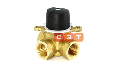 Клапан В 3/4" 3-ходовой смесительный Kvs 6