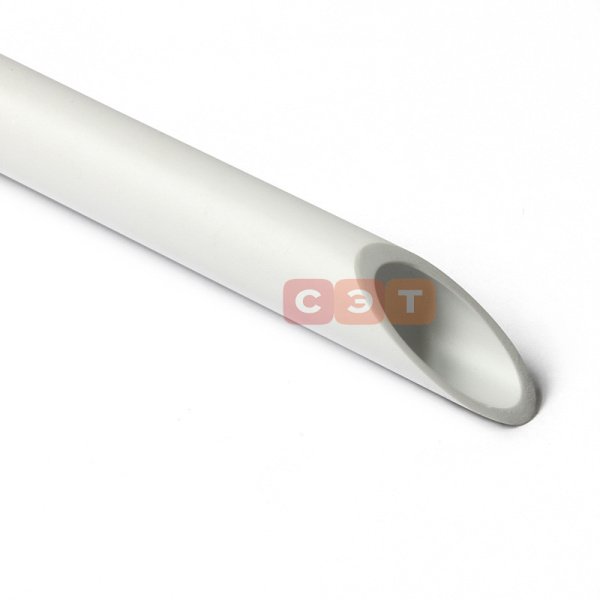 Труба белая PN10 (SDR 11) полипропиленовая  (для ХВС, штанга 4м.)  20х1,9 Pro Aqua