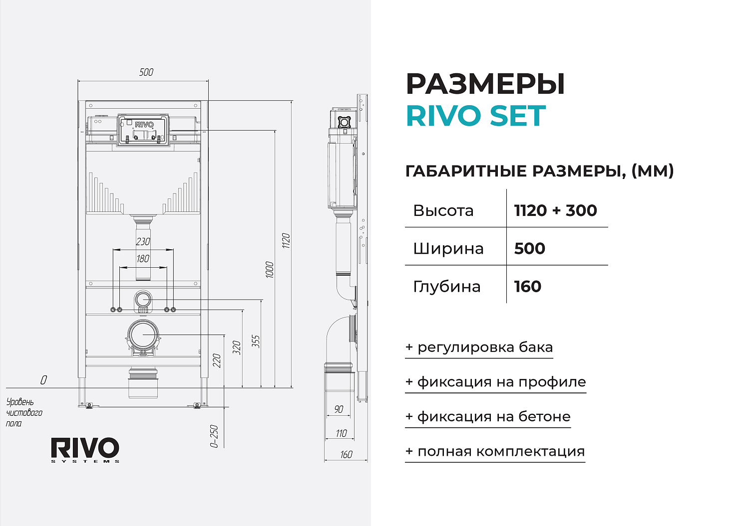 Представляем продукцию нового производителя - RIVO Systems (Россия)